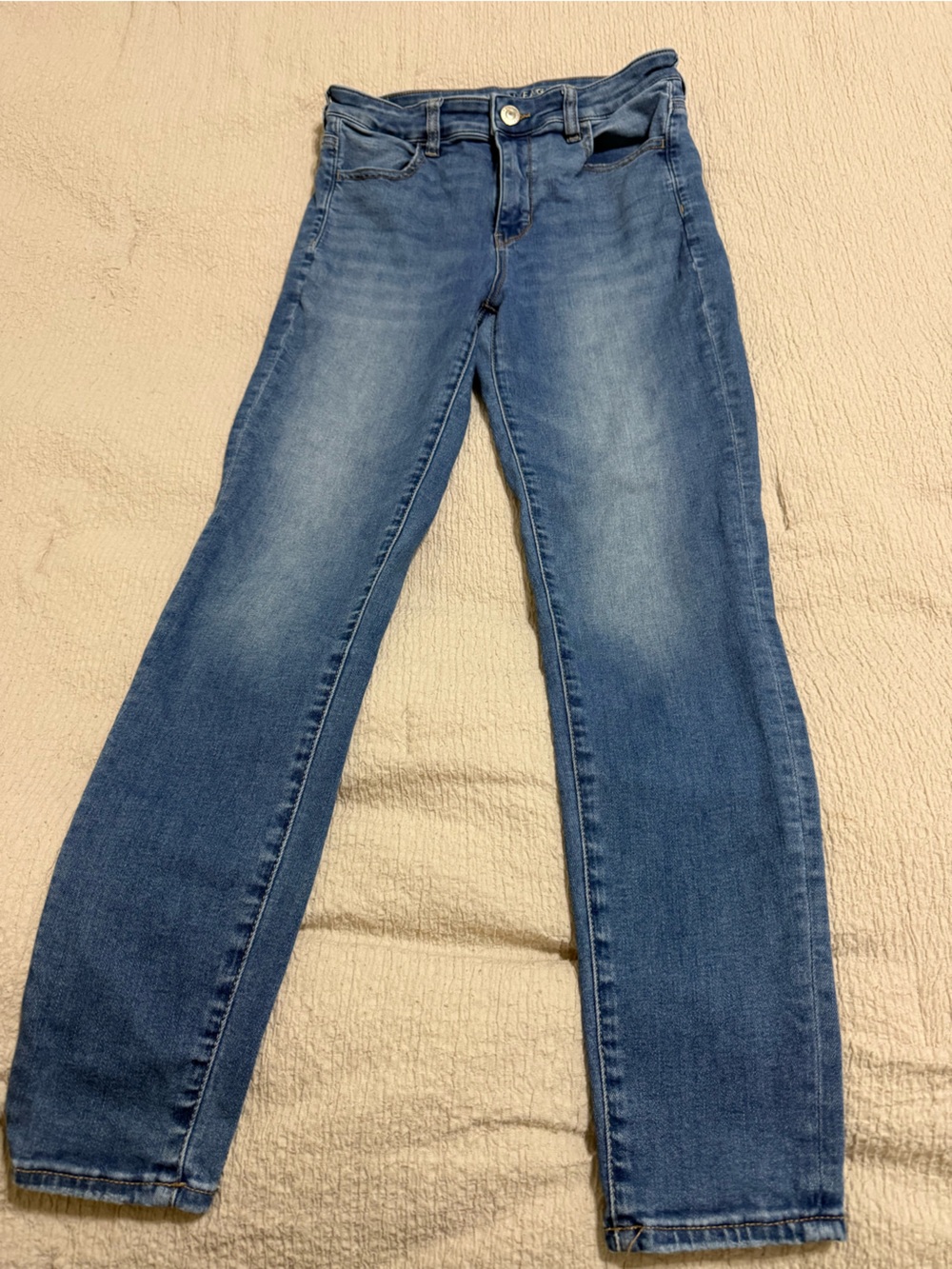 American Eagle Outfitters Women's Medium Blue Skinny Jeans